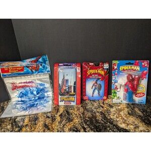 Vintage Collectible Spiderman Toys Memorabilia Vintage Party Supplies